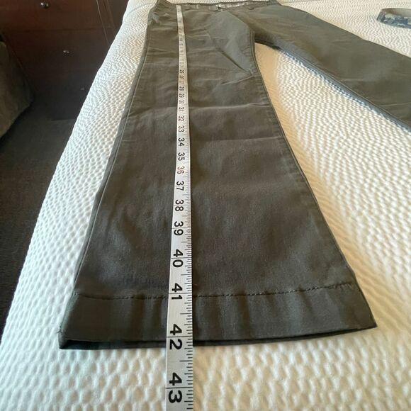 Lee Mens Flat Front Slim Stretch Grey Straight Chino Comfort Pant Size 36X32 - Picture 9 of 9